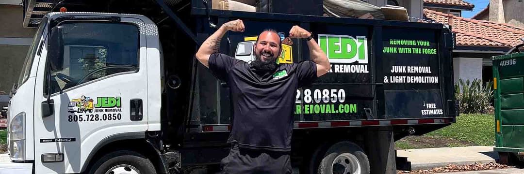 Junk removal crew loading a truck, featured photo for Autopilot's junk removal industry outlook