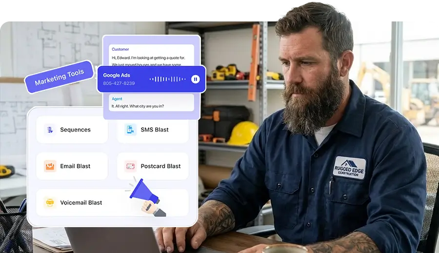 Autopilot marketing quadrant graphic sorting junk removal marketing tactics by cost and speed
